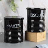 Galvanised Iron Cylindrical Container