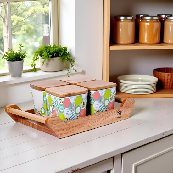 Pure Melamine Consiter Bee Green Set