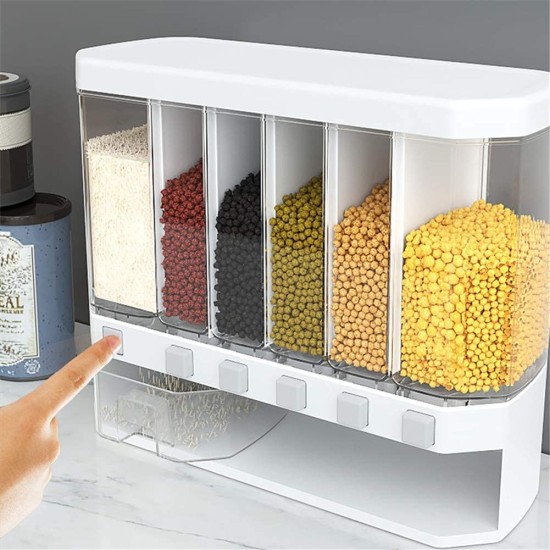 Wall Mounted Dry Food Dispenser