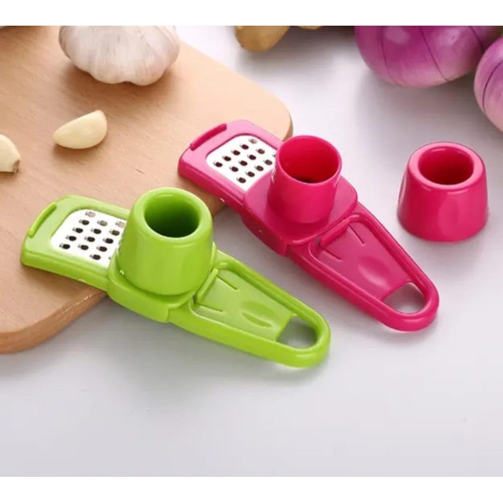 Garlic Ginger Grater Plastic Chopper