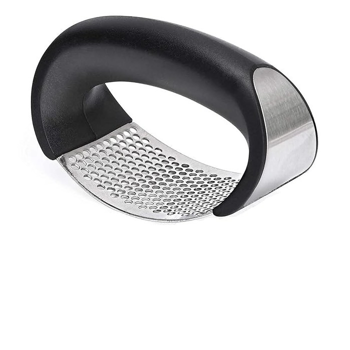 Stainless Steel Garlic Press Crusher