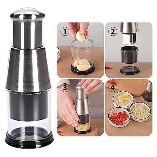 Pressed Garlic Chopper