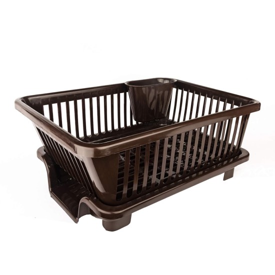 Plastic Durable Kitchen Drainer Dish Rack Organizer