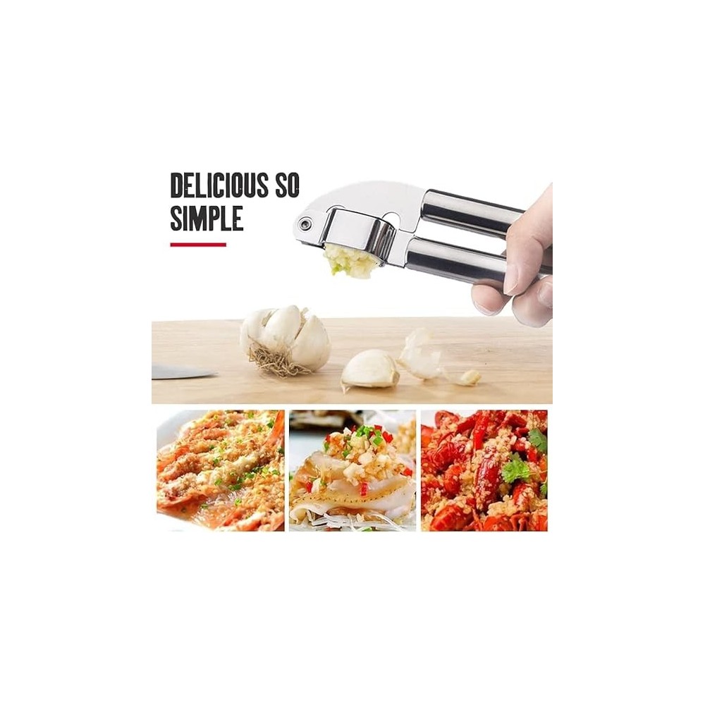 Garlic Crusher Stainless Steel