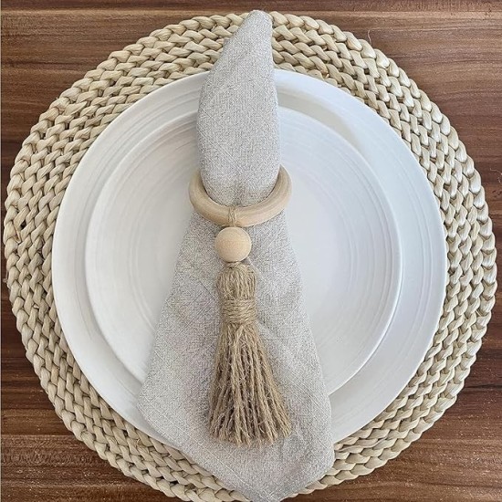 Rustic Wooden Napkin Ring