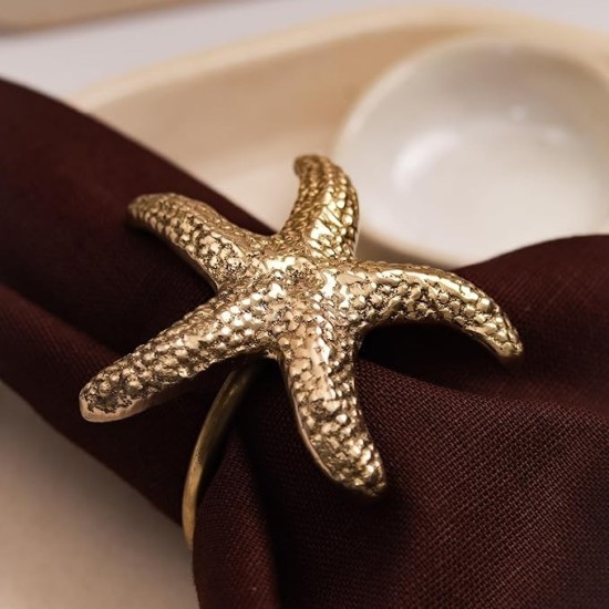 Premium Brass Napkin Rings