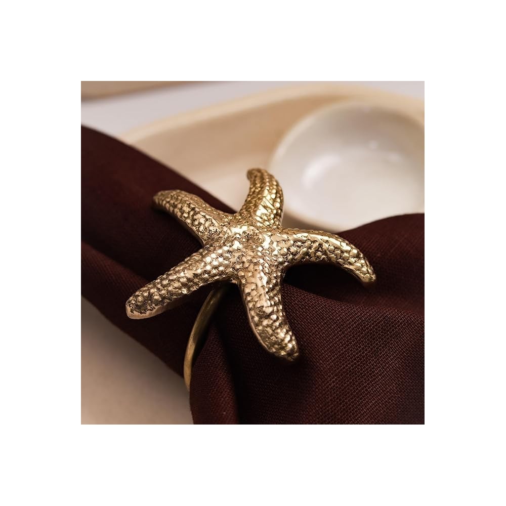 Premium Brass Napkin Rings