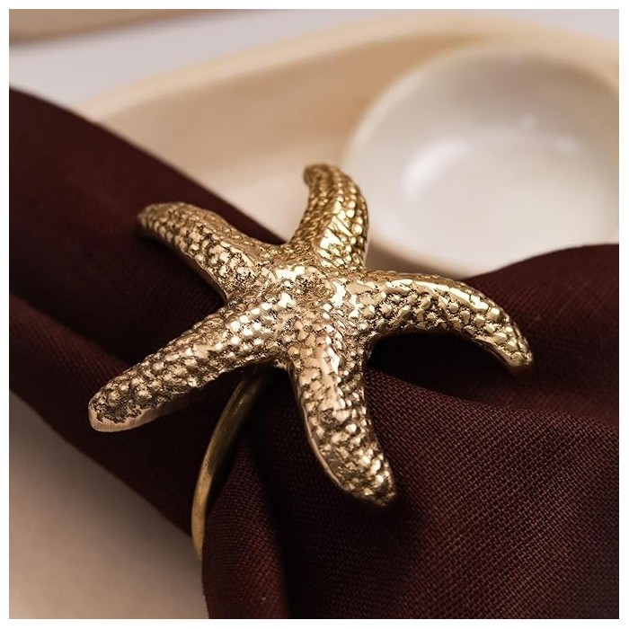 Premium Brass Napkin Rings