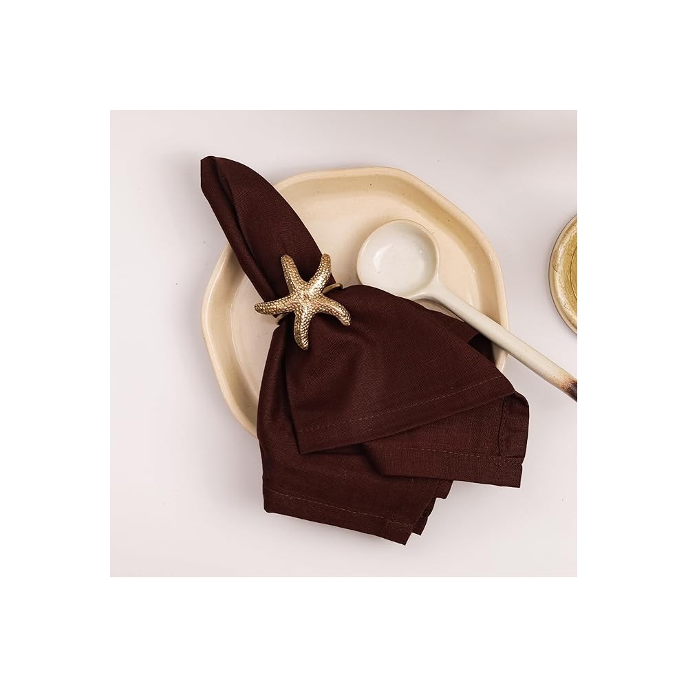 Premium Brass Napkin Rings