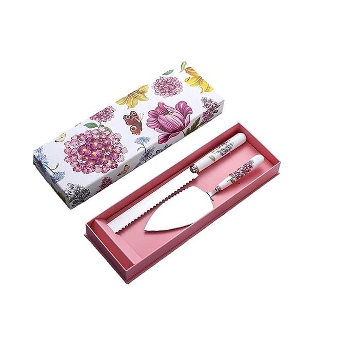 Stainless Steel Cake Slicer & Knife Set