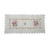 Embroidered Lace Table Runner