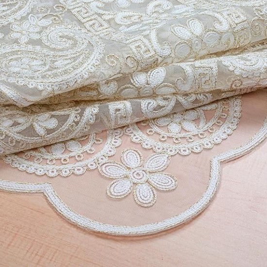 Polyester Organza Premium Dining Table Runner