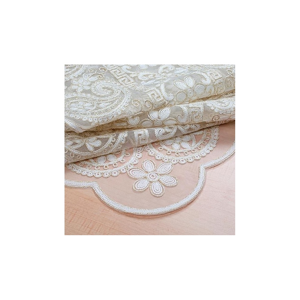 Polyester Organza Premium Dining Table Runner