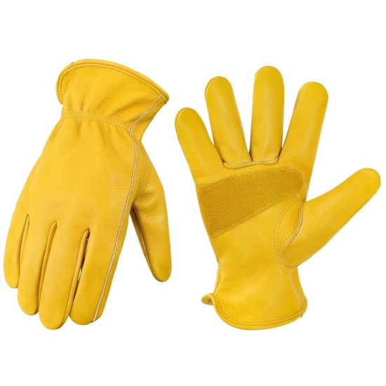 Rose Gardening Puncture Resistant Leather Gloves